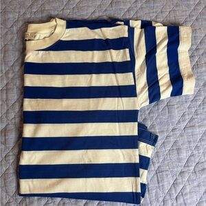 AYR Striped Boyfriend Tee Small